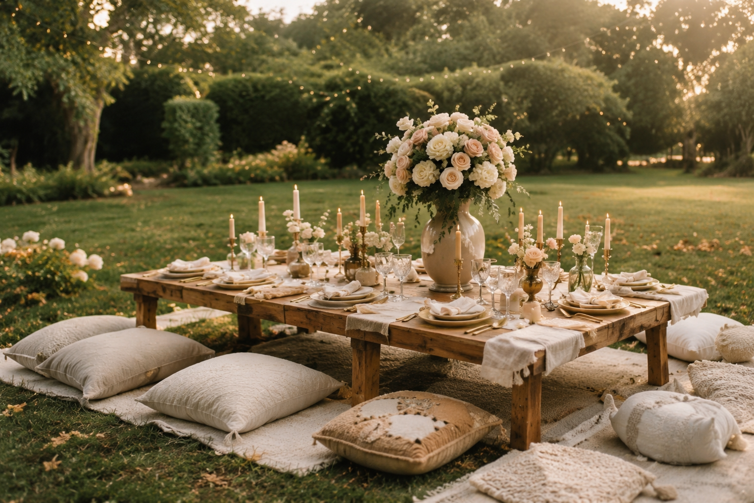 Luxury Picnics styled event preview